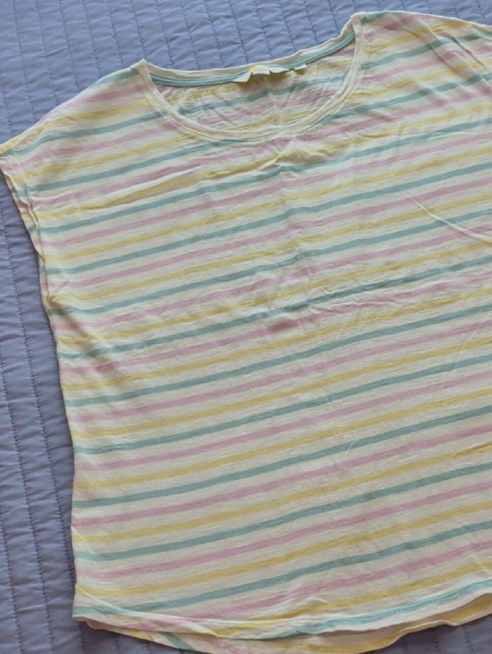 Boden Women's Pastel Striped Shirt